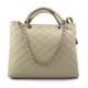 Bolsa cuero mujer bolso espalda en piel mujer bolso bandolera beige