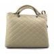 Sac femme en cuir sacoche femme sac a bandouliere sac a main beige