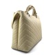 Bolsa cuero mujer bolso espalda en piel mujer bolso bandolera beige