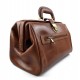 Bolso doctor en piel bolso de mano de cuero doctor bag bolso de hombre piel marron