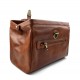 Bolso doctor en piel bolso de mano de cuero doctor bag bolso de hombre piel marron