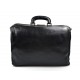 Doctor bag black leather handbag men leather bag women briefcase