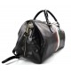 Sac de voyage cuir sac bagage sac bagage a main drapeau italien noir