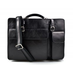 Sac à main cuir bandoulière sac homme femme noir messenger cuir sac d'épaule