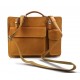 Sac à main cuir bandoulière sac homme femme miel messenger cuir sac d'épaule