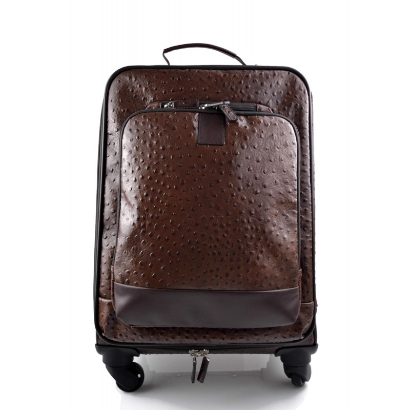 Maletas de viaje bolsos de piel con ruedas para viajes de negocios