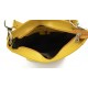 Bolso de de cuero bolso de piel de mujer amarillo