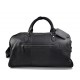 Travel bag leather travel duffle bag XXL big leather black carry on hand held travel shoulder bag leather gym bag duffel