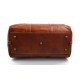 Leather duffle bag genuine leather travel bag overnight honey