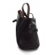 Bolso de viaje bolso de cuero mochila de cuero de hombre mochila marrón oscuro