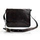 Bolso messenger de piel bolso de hombre piel bolso de mujer marròn oscuro