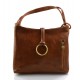 Bolso cuero mujer bolso de espalda piel bolso piel espalda marron mate