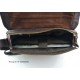 Leder herren damen tablet tasche notebook tasche messenger ledertasche dunkel braun