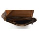 Borsa pelle vintage uomo donna borsa messenger marrone borsello tracolla pelle