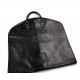 Leather garment bag travel garment bag carry-on garment bag with handles suit garment bag carrying garment bag hanging black