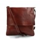 Bandoulière en cuir sac rouge homme messenger sac d'épaule cuir