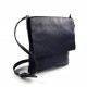 Shoulder bag for men leather blue leather crossbody bag leather