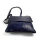 Shoulder bag for men leather blue leather crossbody bag leather