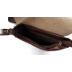 Bandoulière en cuir sac marron homme messenger sac d'épaule cuir