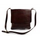 Shoulder bag for men leather brown leather crossbody bag leather