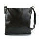 Shoulder bag for men leather dark brown leather crossbody bag leather