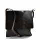 Shoulder bag for men leather dark brown leather crossbody bag leather