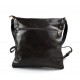 Shoulder bag for men leather dark brown leather crossbody bag leather