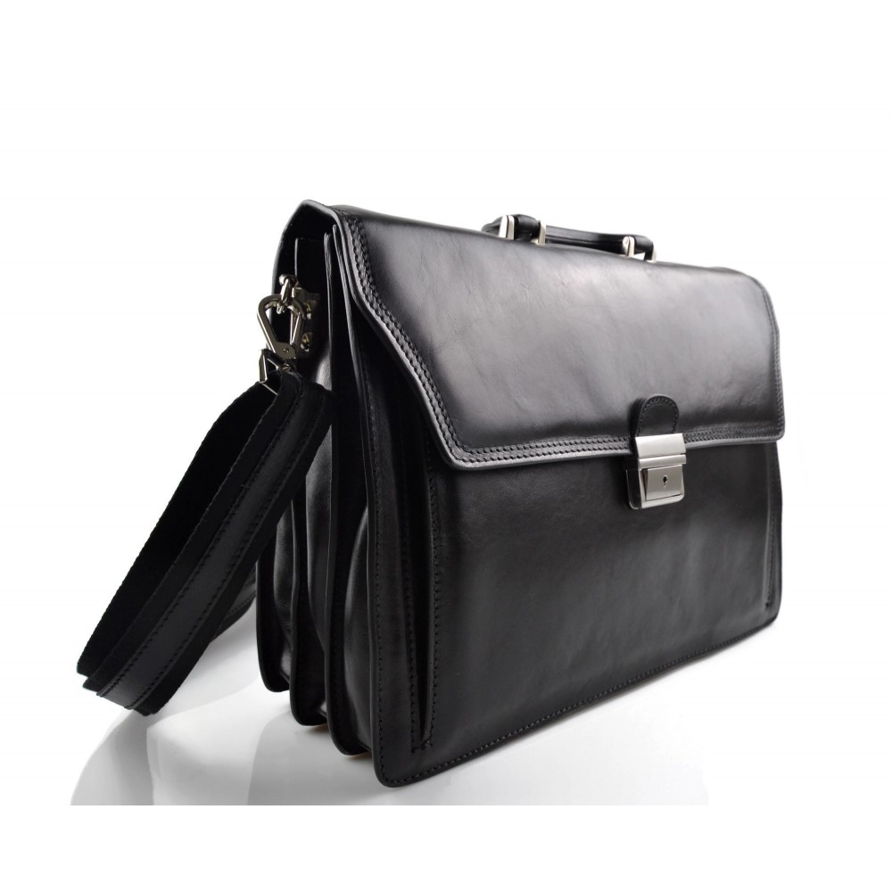 black office handbag