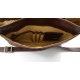 Bolso messenger de piel bandolera de cuero bolso de hombre piel bolso de espalda marron