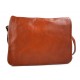 Bolso messenger de piel bandolera de cuero bolso de hombre piel bolso de espalda miel