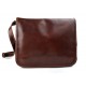 Messenger bandoulière en cuir sac en cuir sac homme messenger sac d'épaule traverser marron