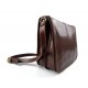 Messenger bandoulière en cuir sac en cuir sac homme messenger sac d'épaule traverser marron