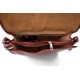 Messenger leder herren aktentasche damen rot ledertasche