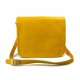 Bolso messenger de piel amarillo bolso espalda hombro mujer