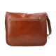 Bolso messenger de piel miel bolso de hombre piel bolso de mujer