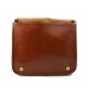 Leather messenger bag mens leather bag honey shoulder bag