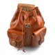 Backpack leather honey backpack genuine leather travel bag weekender sports