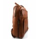 Rucksack leder rucksack damen herren reisetasche braun