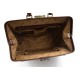 Borsa doctor bag borsa medico pelle doctor bag a mano con manico in pelle borsa pelle uomo donna marrone cartella pelle