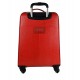 Valise trolley voyage en cuir rouge sac voyage de bagages a main en cuir sac de cabine sac en cuir