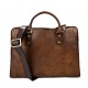 Borsa messenger pelle borsa notebook borsa tablet uomo donna marrone