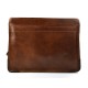 Leder umhängetasche ipad tasche notebook tasche damen schultertasche aktentasche messenger braun