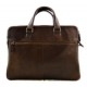 Leather satchel brown messenger men ladies bag handbag