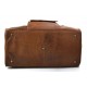 Travel bag leather travel duffle bag XXL big leather carry on hand held travel shoulder bag leather gym bag brown duffel