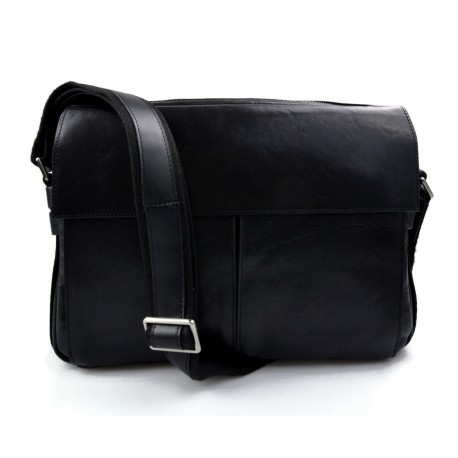 Sacoche de ipad tablet sacoche portable sac cuir sac à main bandoulière sacoche femme homme noir