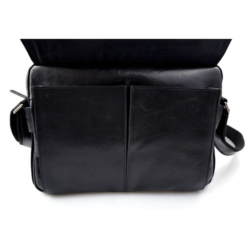 Sacoche de ipad tablet en cuir sacoche portable femme homme noir