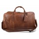 Travel bag leather travel duffle bag XXL big leather brown carry on hand held travel shoulder bag leather gym bag duffel