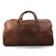 Travel bag leather travel duffle bag XXL big leather brown carry on hand held travel shoulder bag leather gym bag duffel