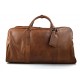 Travel bag leather travel duffle bag XXL big leather brown carry on hand held travel shoulder bag leather gym bag duffel